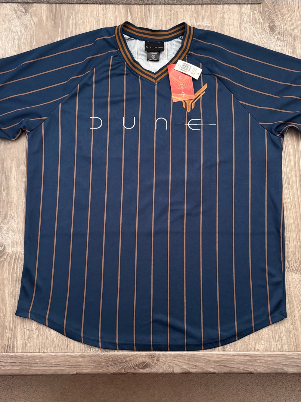 Dune House Atreides Striped Batting Jersey Box Lunch Exclusive Size 2x XXL NWT